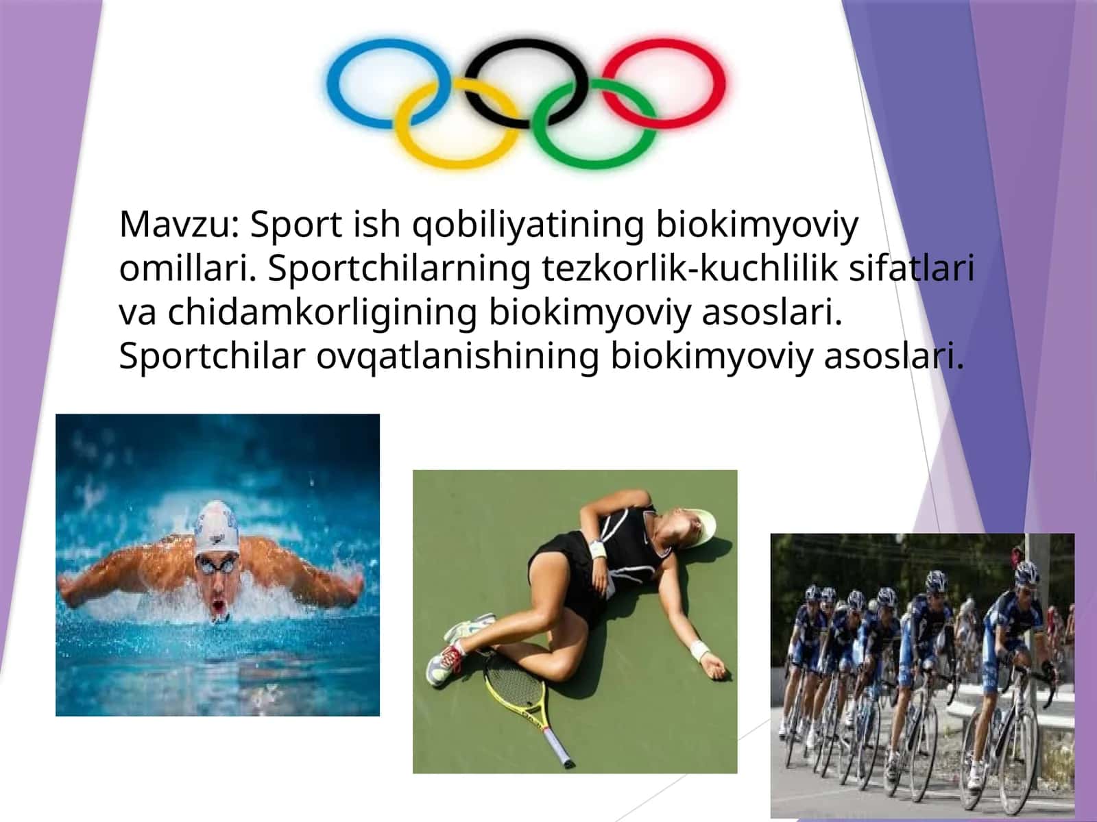 Sportishqobiliyatining biokimyoviy omillari