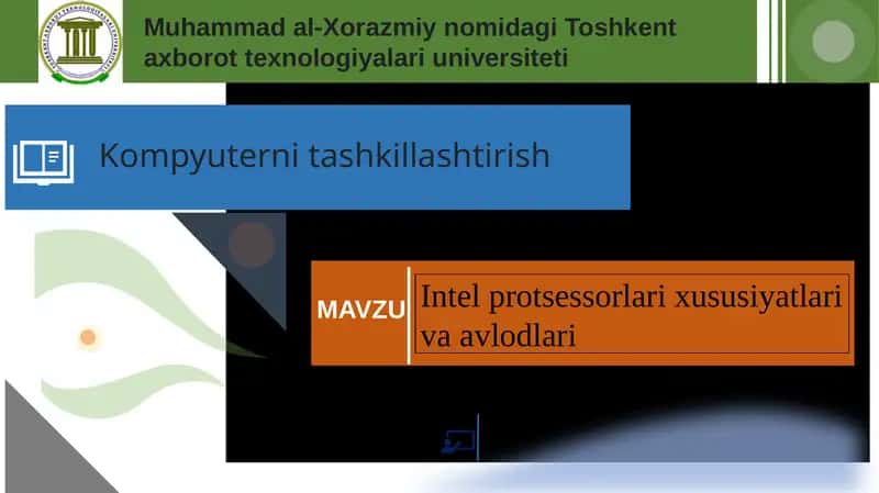 Intel protsessorlari xususiyatlari va avlodlari