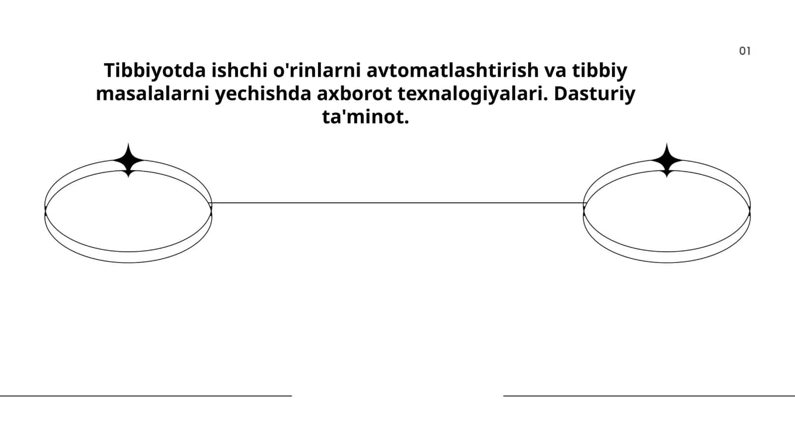 Tibbiyotda ishchi o'rinlarni avtomatlashtirish va tibbiy masalalarni yechishda axborot texnalogiyalari. Dasturiy ta'minot