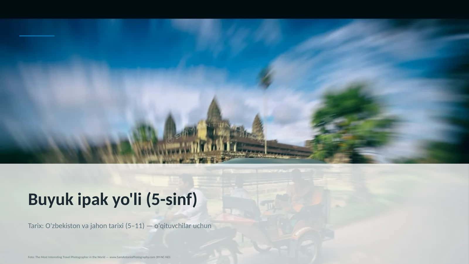 Buyuk ipak yo'li (5-sinf)