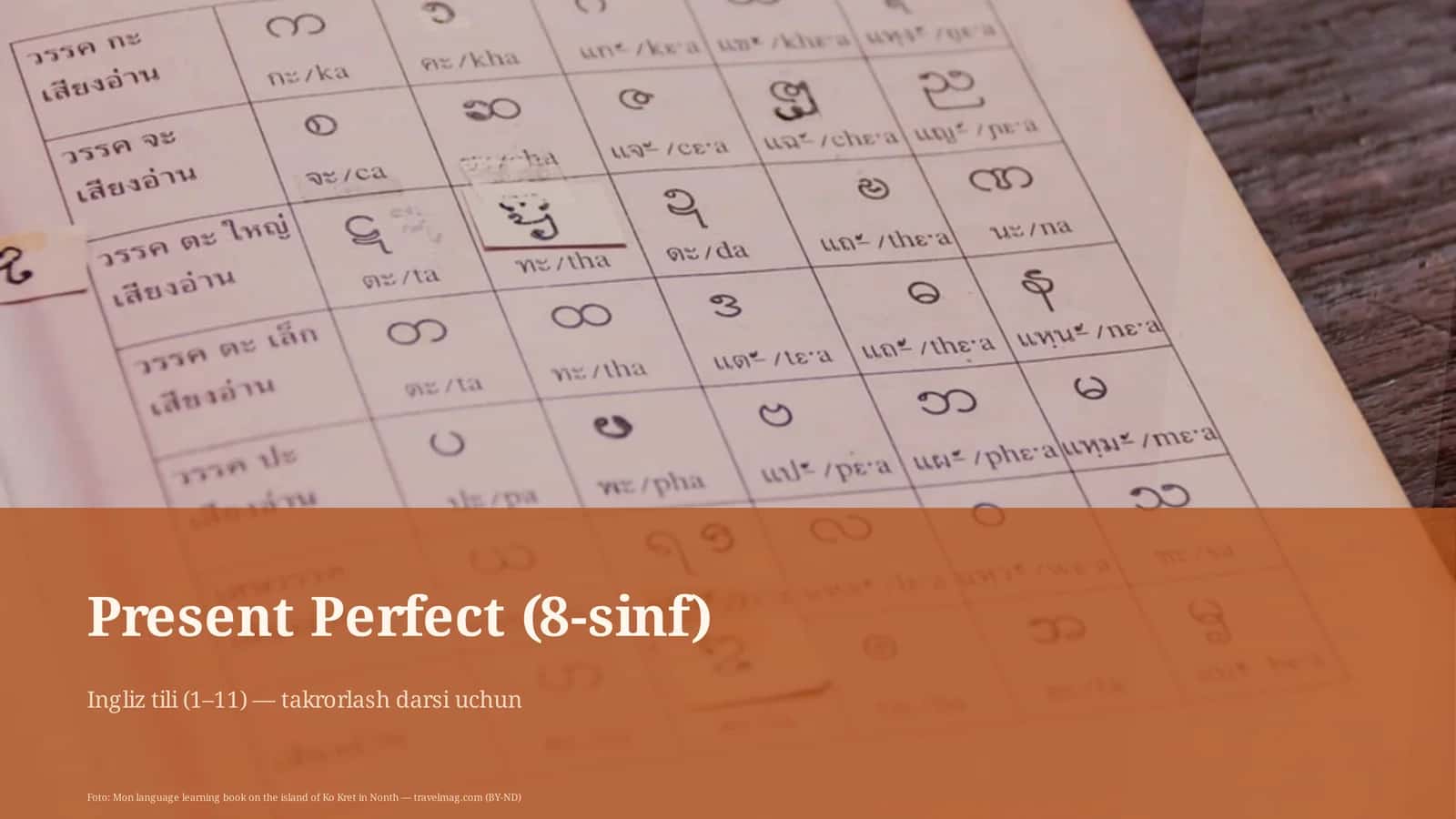 Present Perfect (8-sinf)