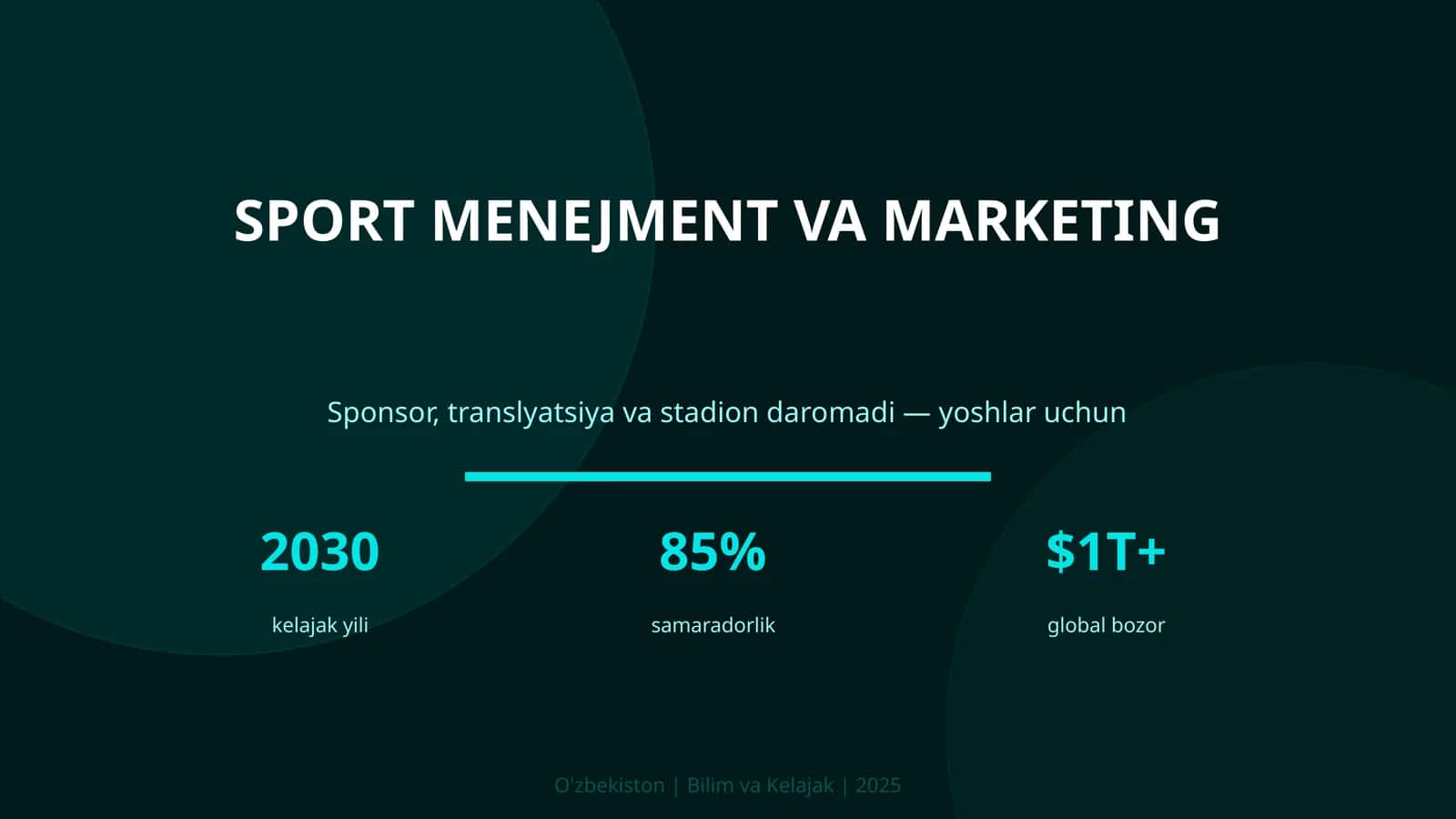 SPORT MENEJMENT VA MARKETING