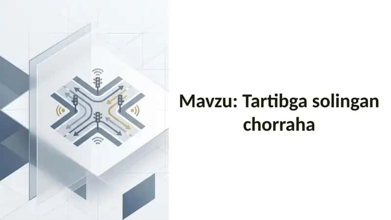 Tartibga solingan chorraha