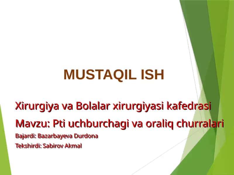 XirurgiyavaBolalarxirurgiyasikafedrasi