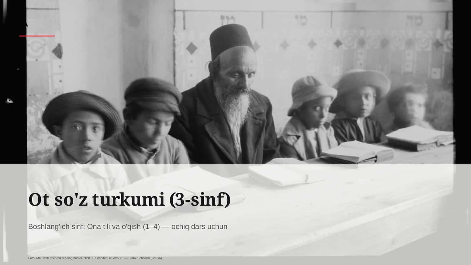 Ot so'z turkumi (3-sinf)