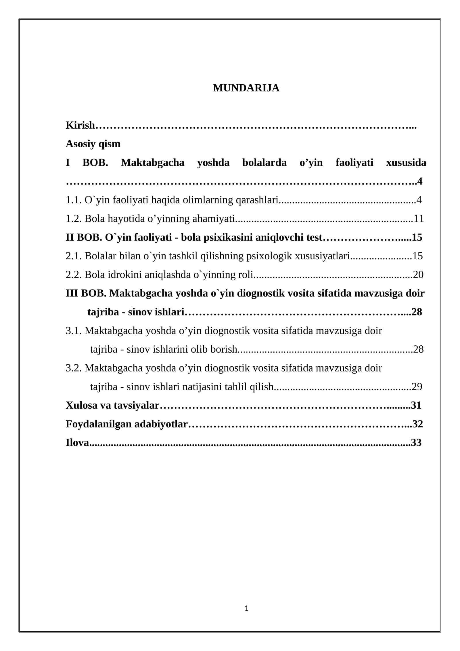 Maktabgacha yoshdagi bolalarda oʻyin faoliyati 1