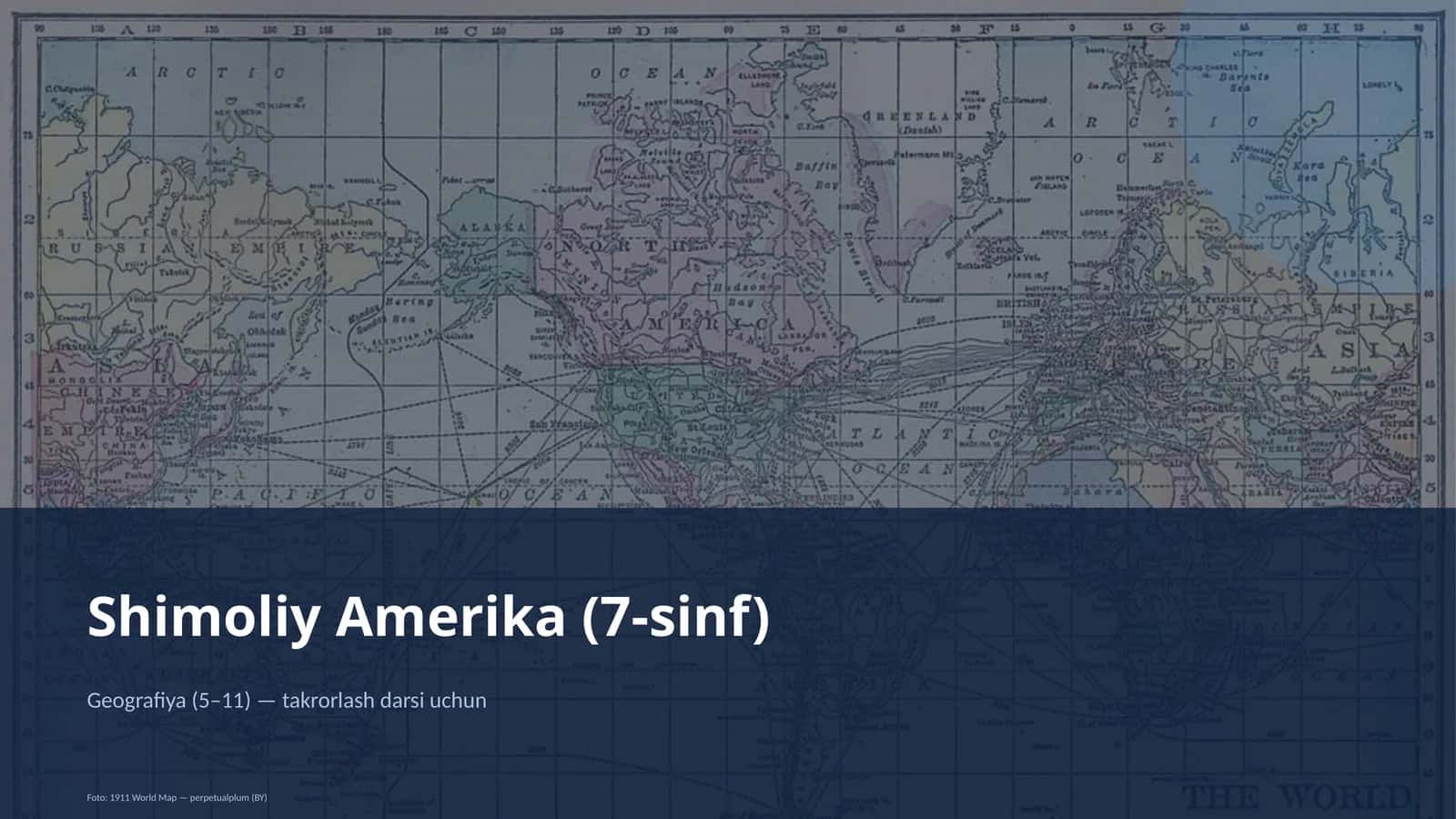 Shimoliy Amerika (7-sinf)