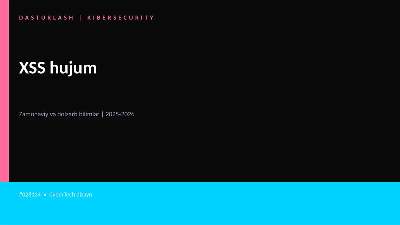 XSS hujum