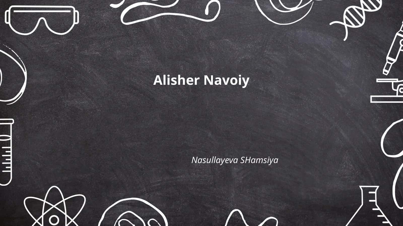 Alisher Navoiy