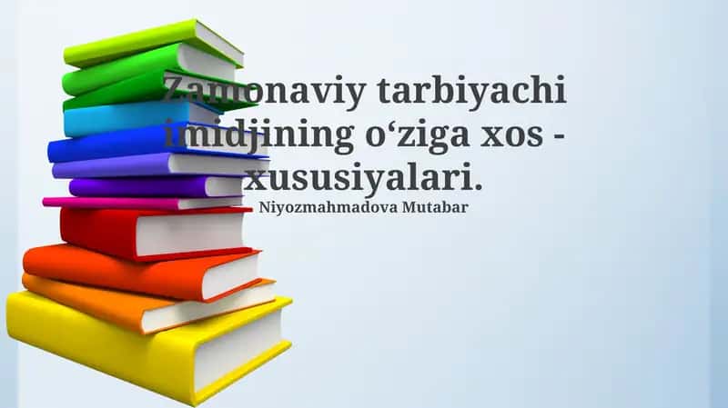 Zamonaviy Pedagogning Innovatsion Yondashuvlari