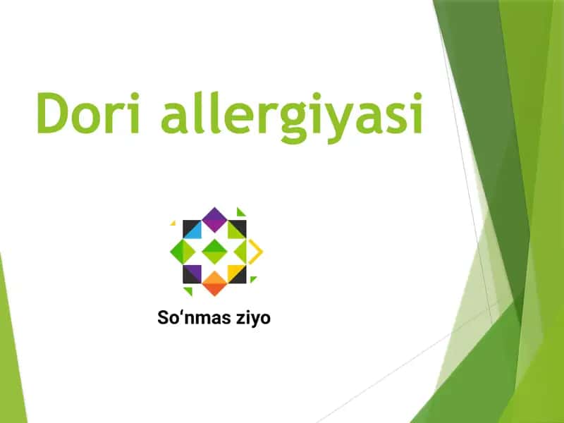 Dori allergiyasi