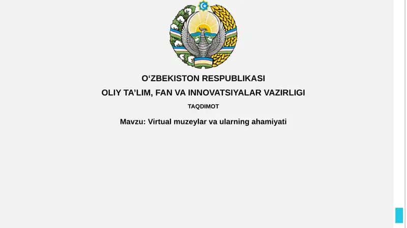 Virtual muzeylar