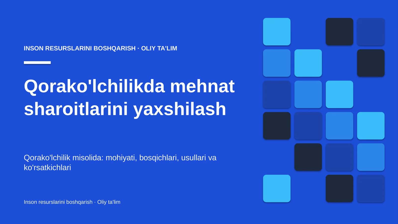 qorako'lchilikda mehnat sharoitlarini yaxshilash 2612