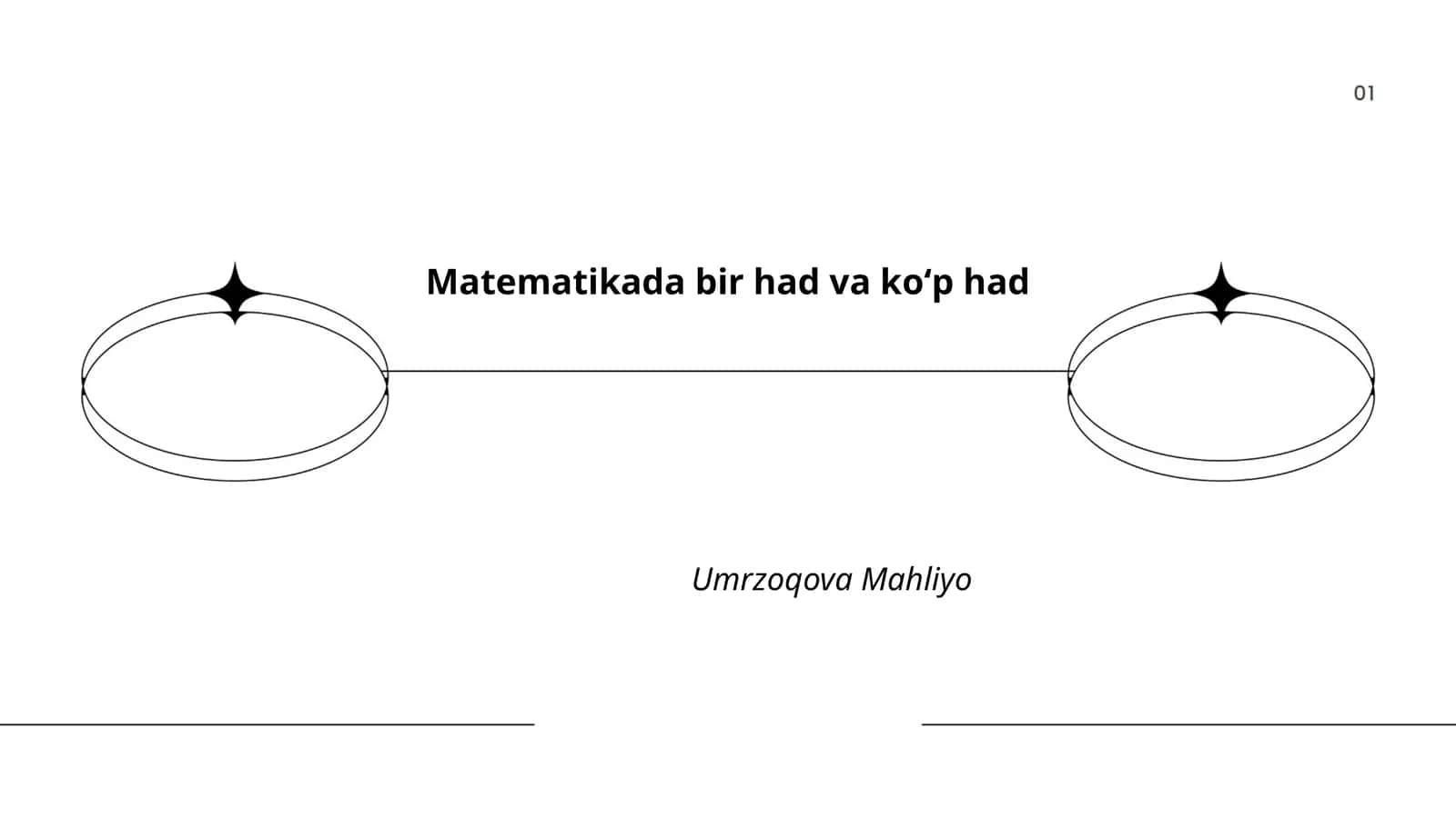 Matematikada bir had va koʻp had