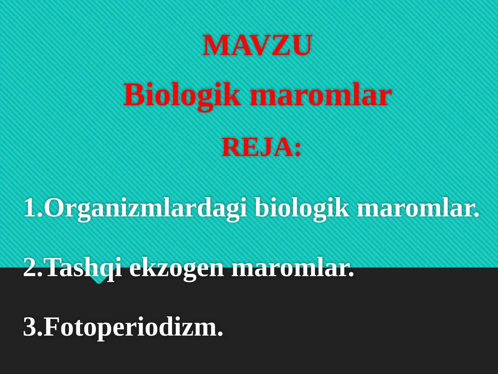 Biologik maromlar