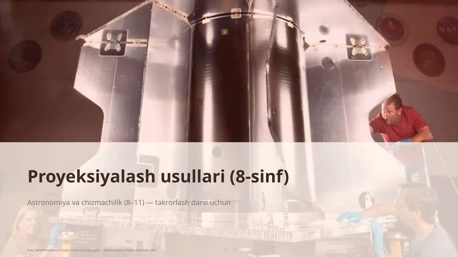 Proyeksiyalash usullari (8-sinf)