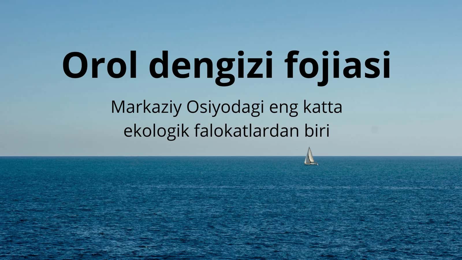 Orol dengizi fojiasi