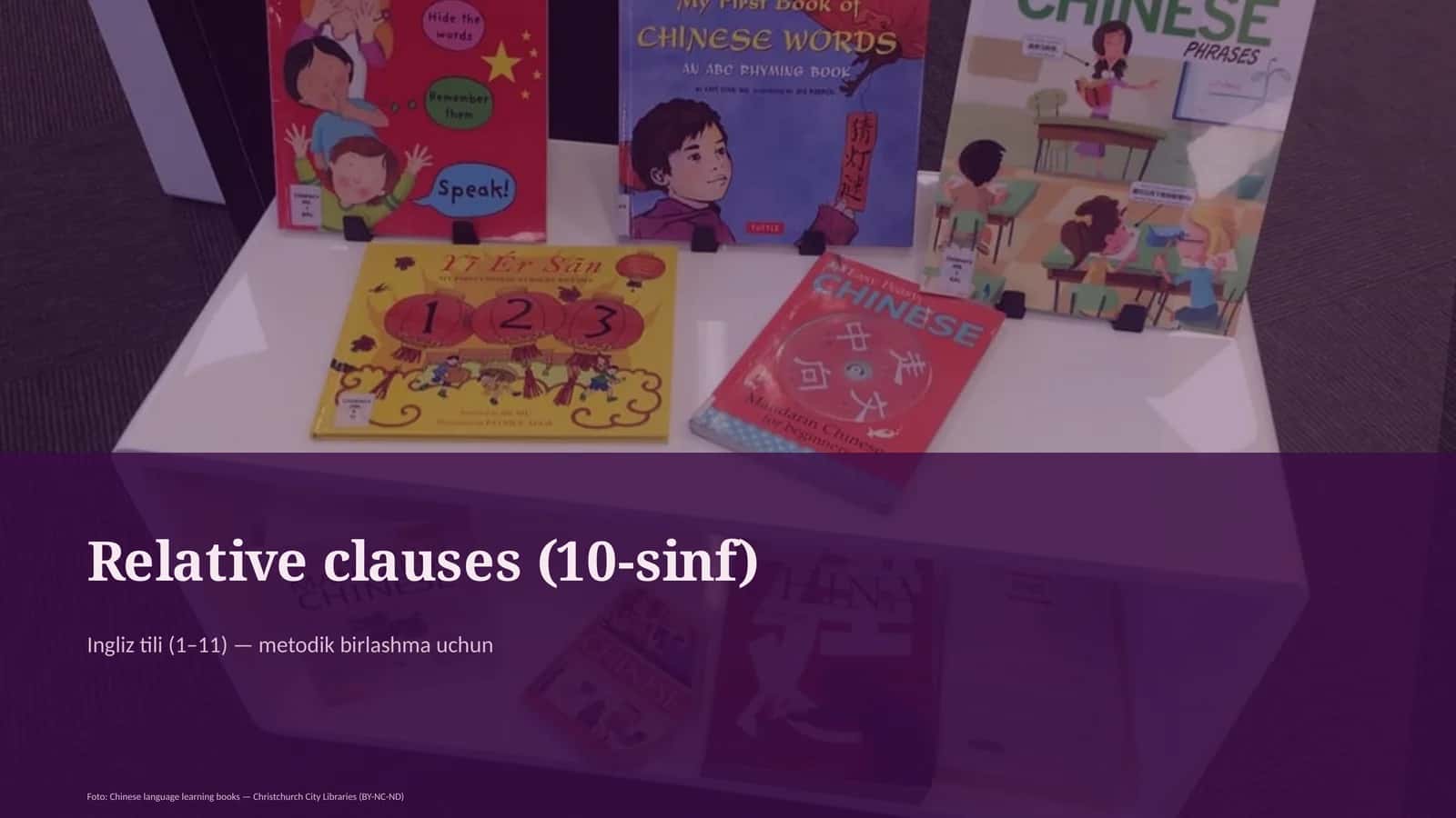 Relative clauses (10-sinf)