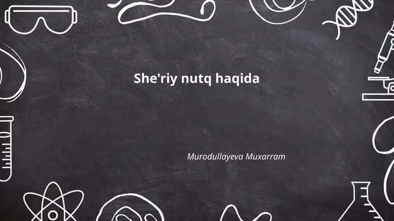 She'riy nutq