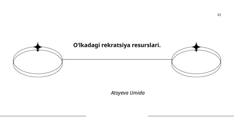 O‘lkadagi rekratsiya resurslari