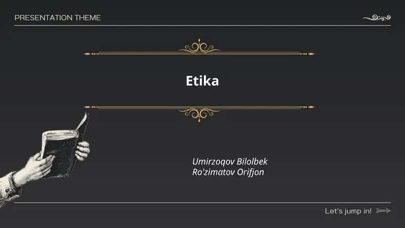 Etika