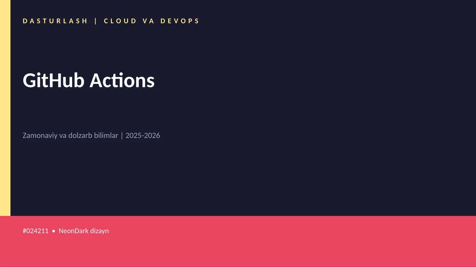 GitHub Actions