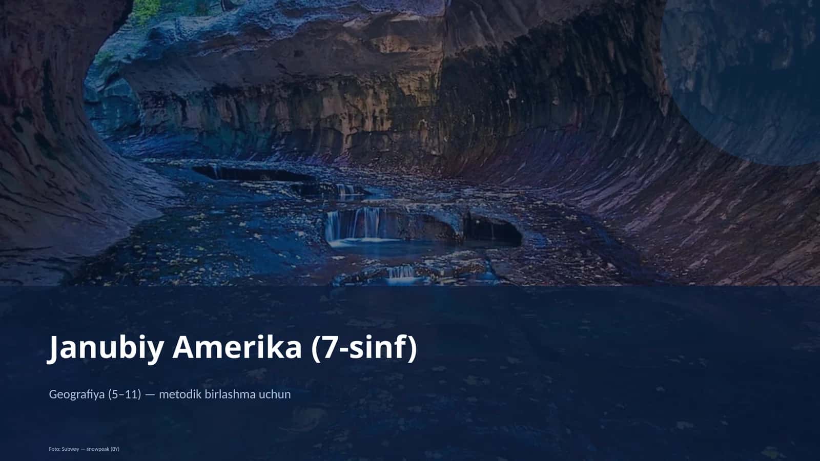 Janubiy Amerika (7-sinf)