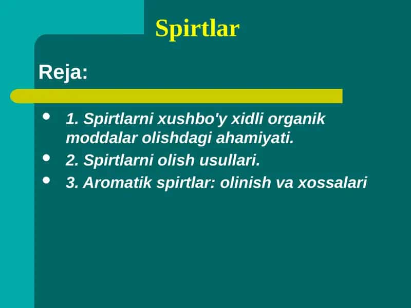 Spirtlar