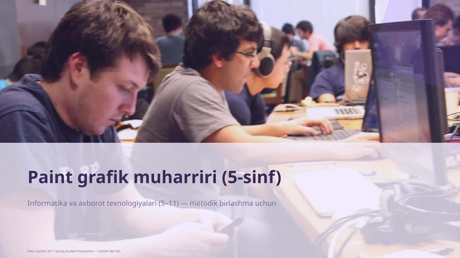Paint grafik muharriri (5-sinf)