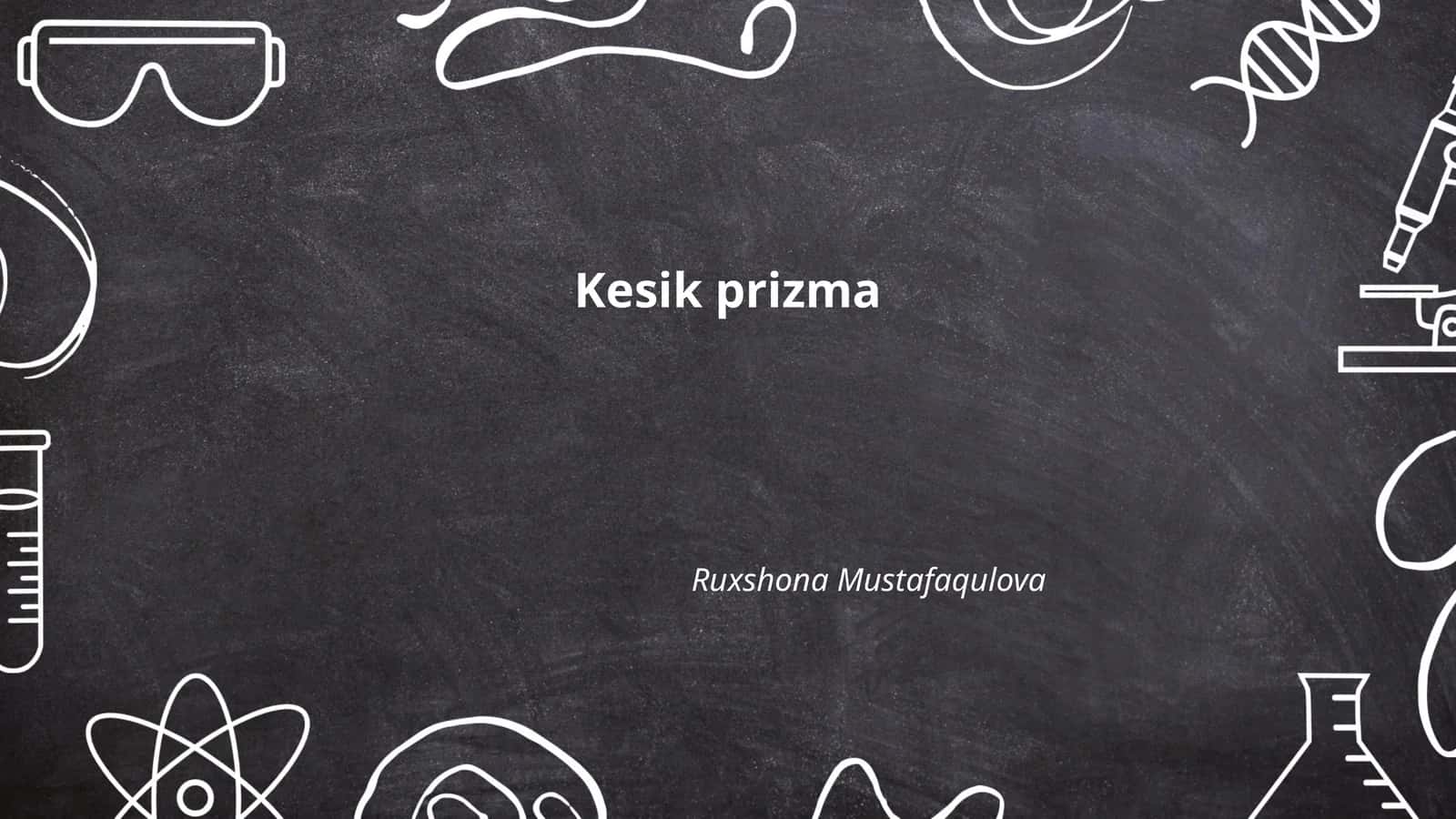 Kesik prizma