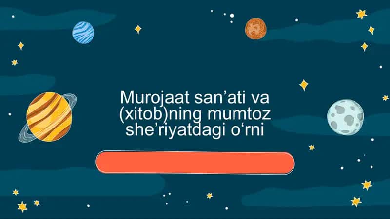 Murojaat sanʼati va Xitob