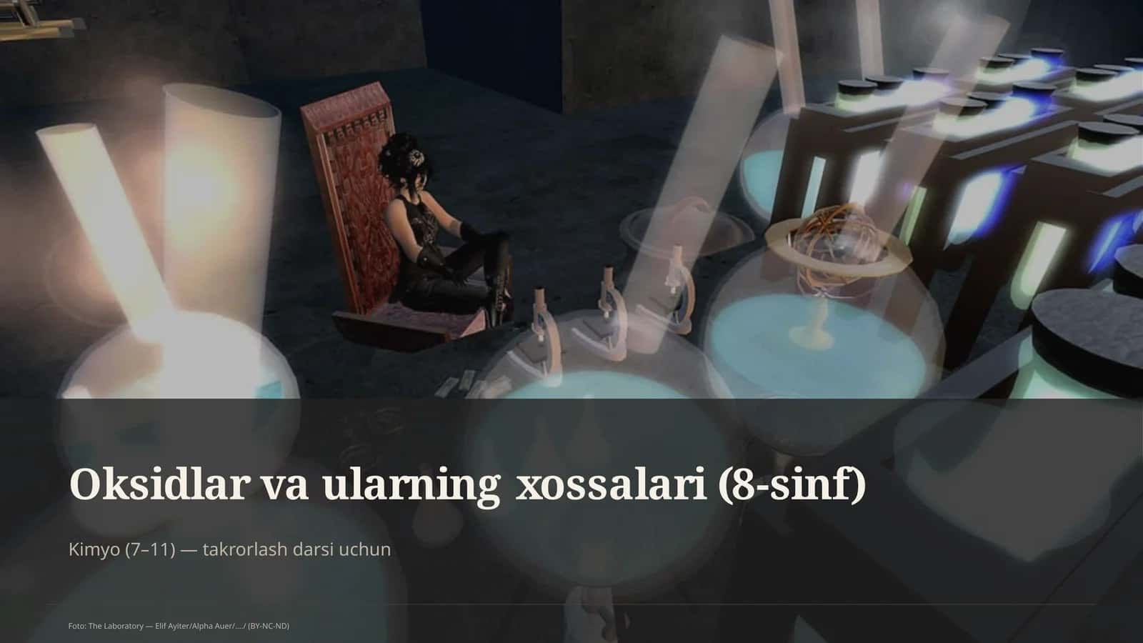 Oksidlar va ularning xossalari (8-sinf)