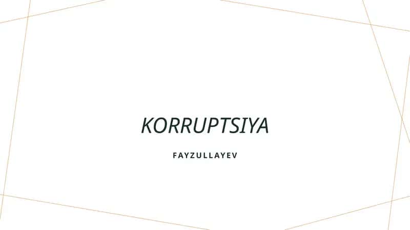 Korrupsiya