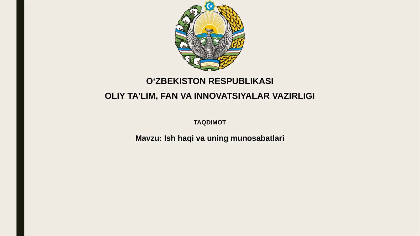 Ish haqi: Ta'rif, turlari va belgilanish omillari