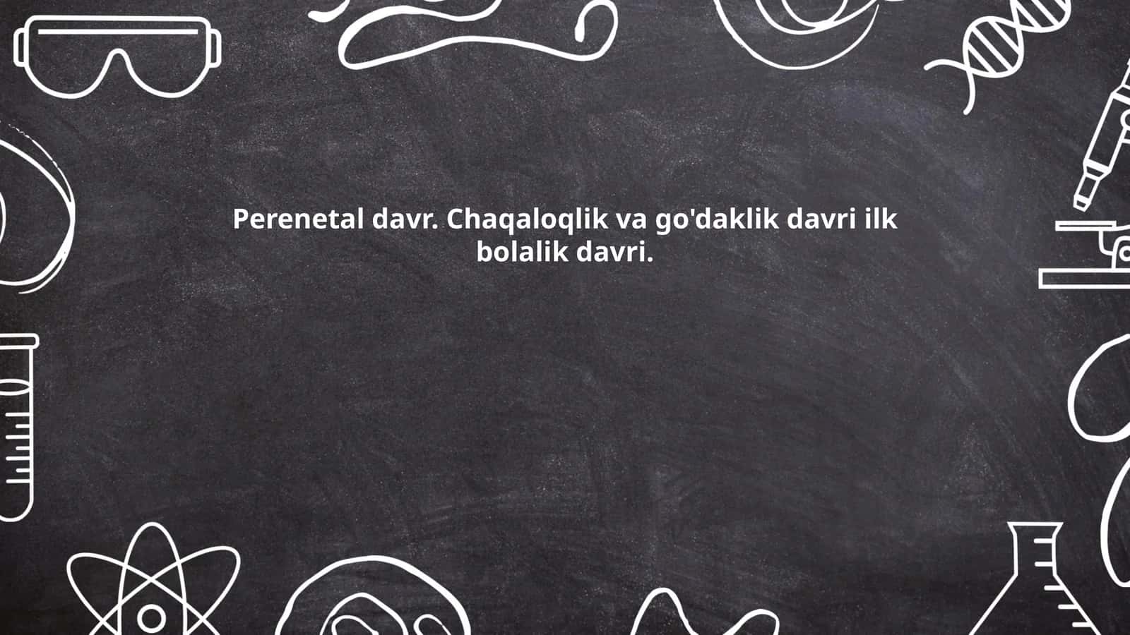 Perenetal davr