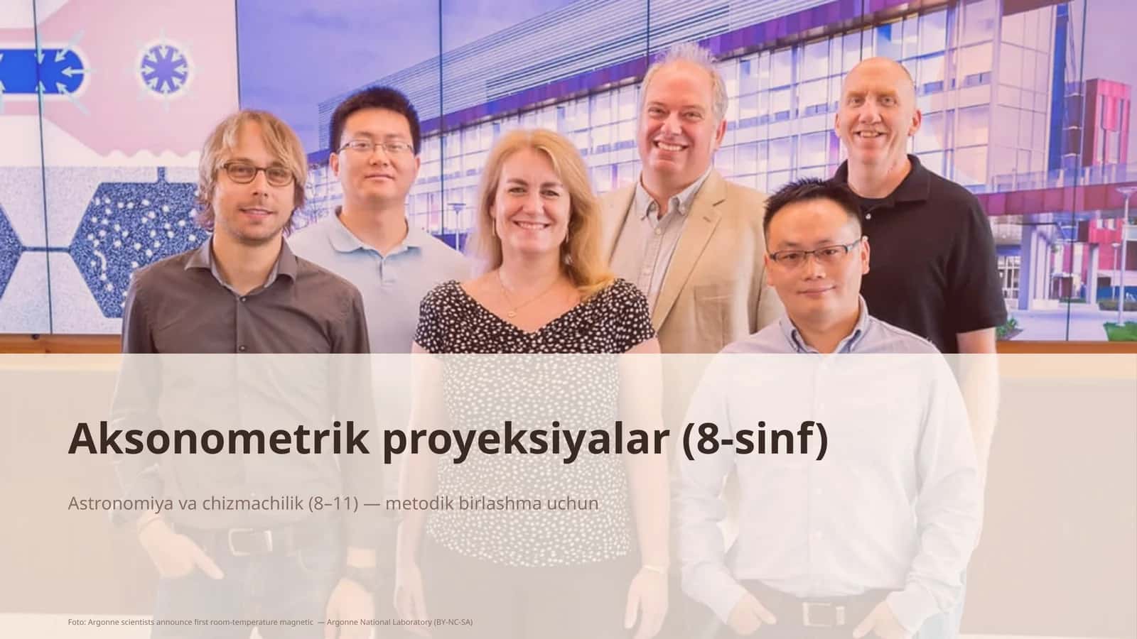 Aksonometrik proyeksiyalar (8-sinf)