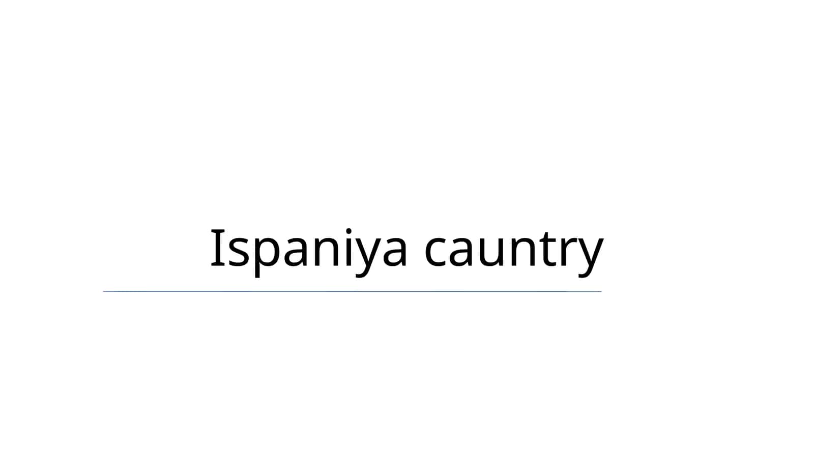 Ispaniyacauntry