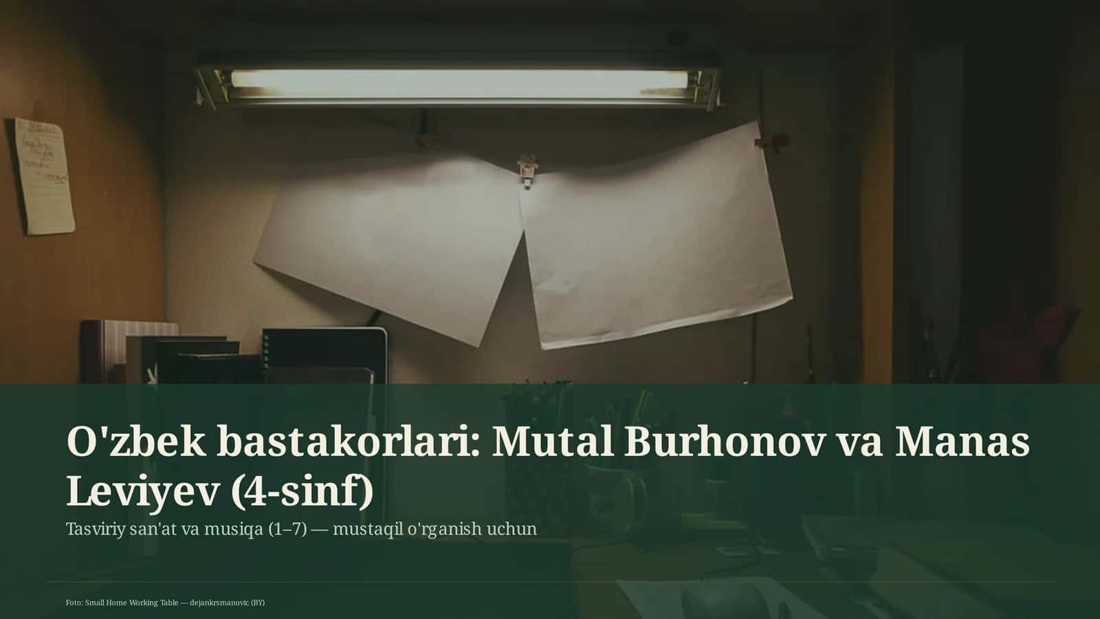 Tasviriy san'at va musiqa (1–7)