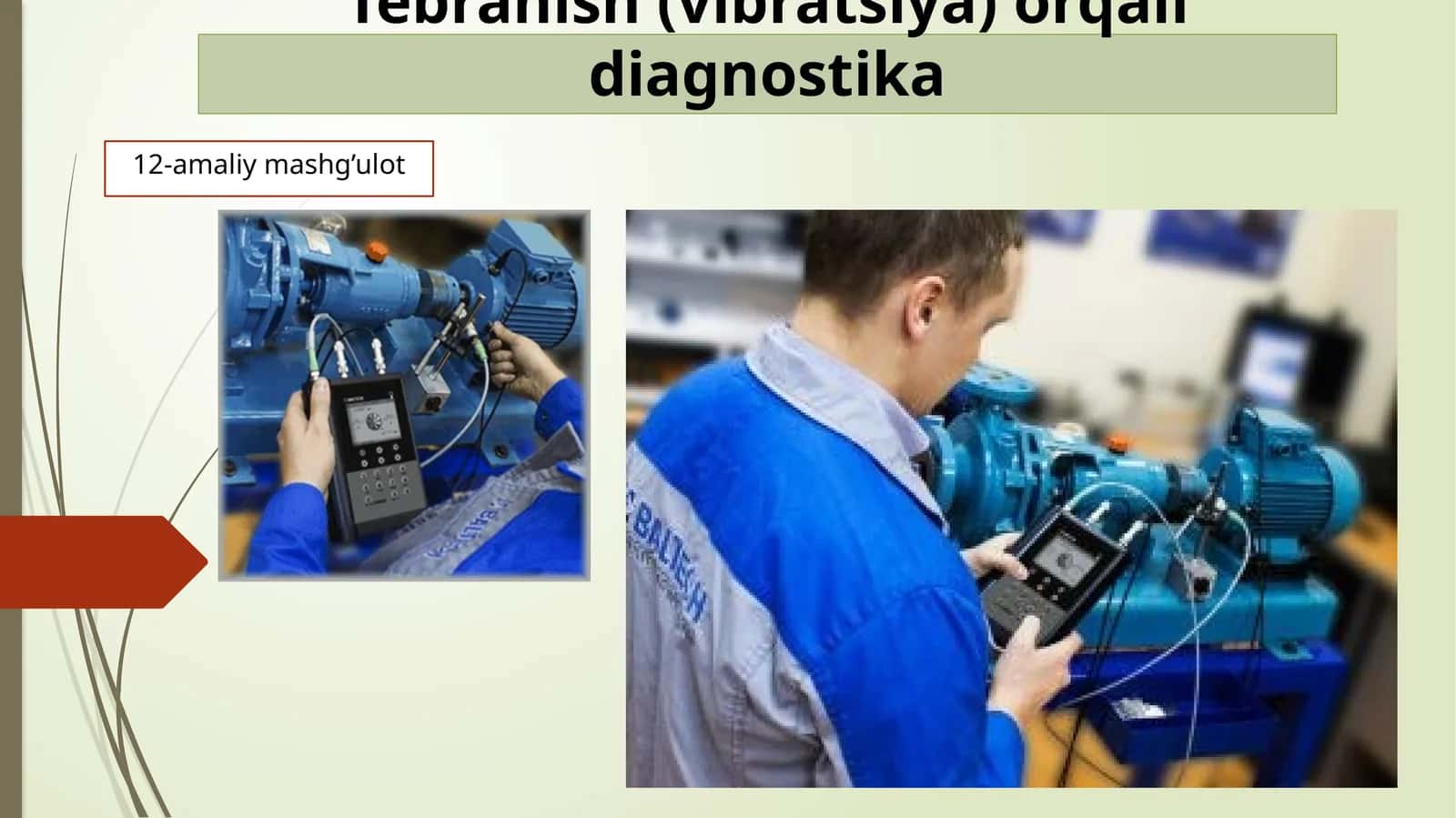 Vibratsiya orqali diagnostika