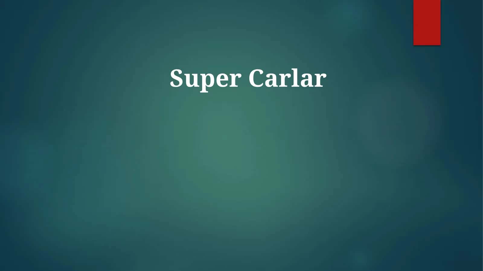 SuperCarlar