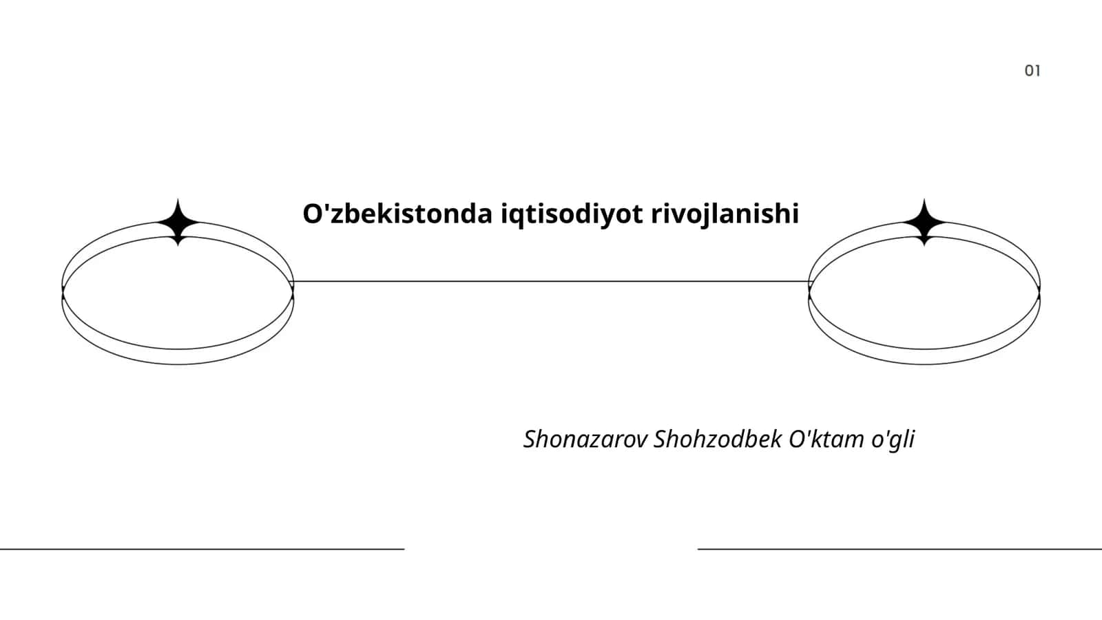 O'zbekistonda iqtisodiyot rivojlanishi