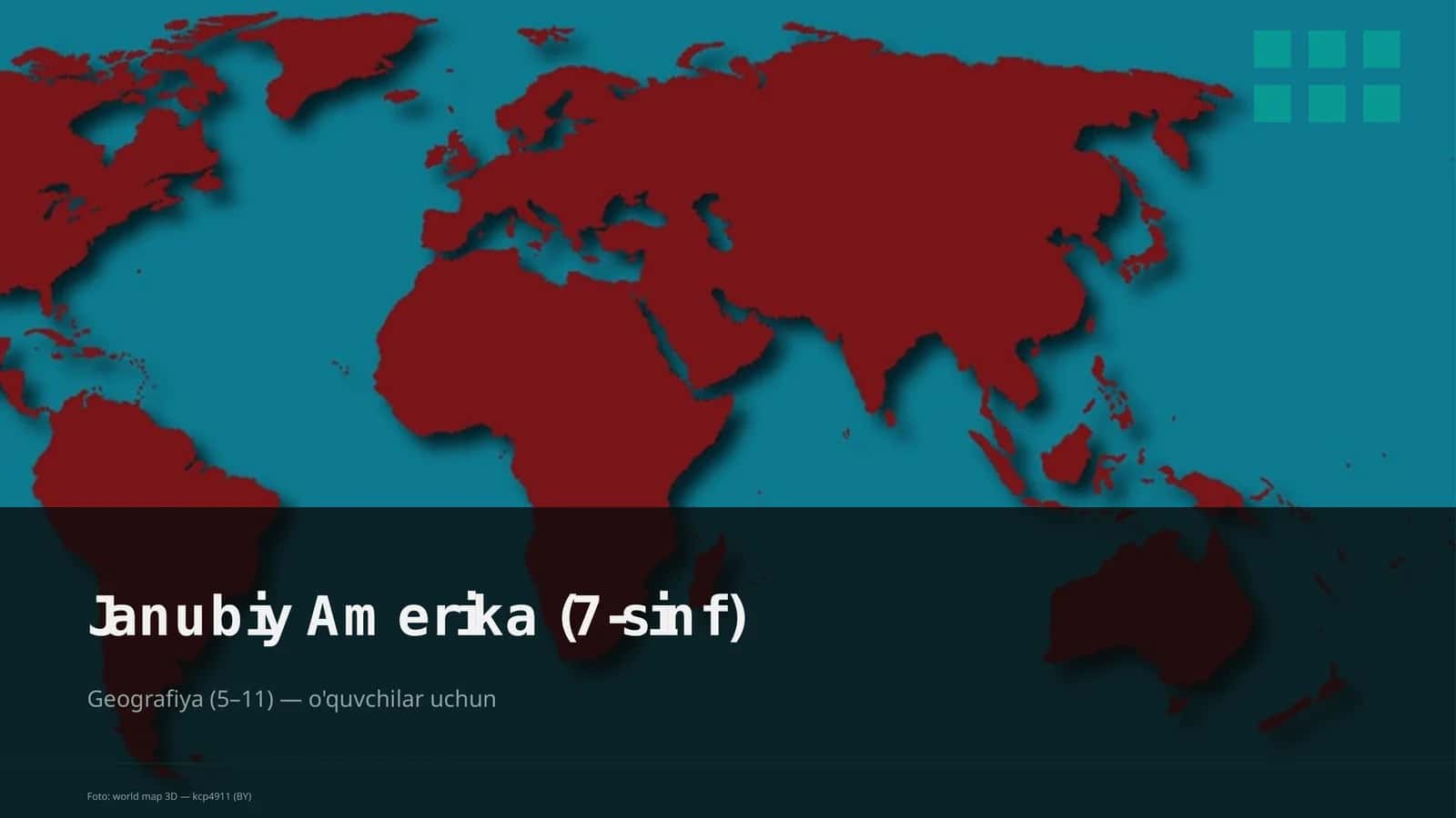Janubiy Amerika (7-sinf)
