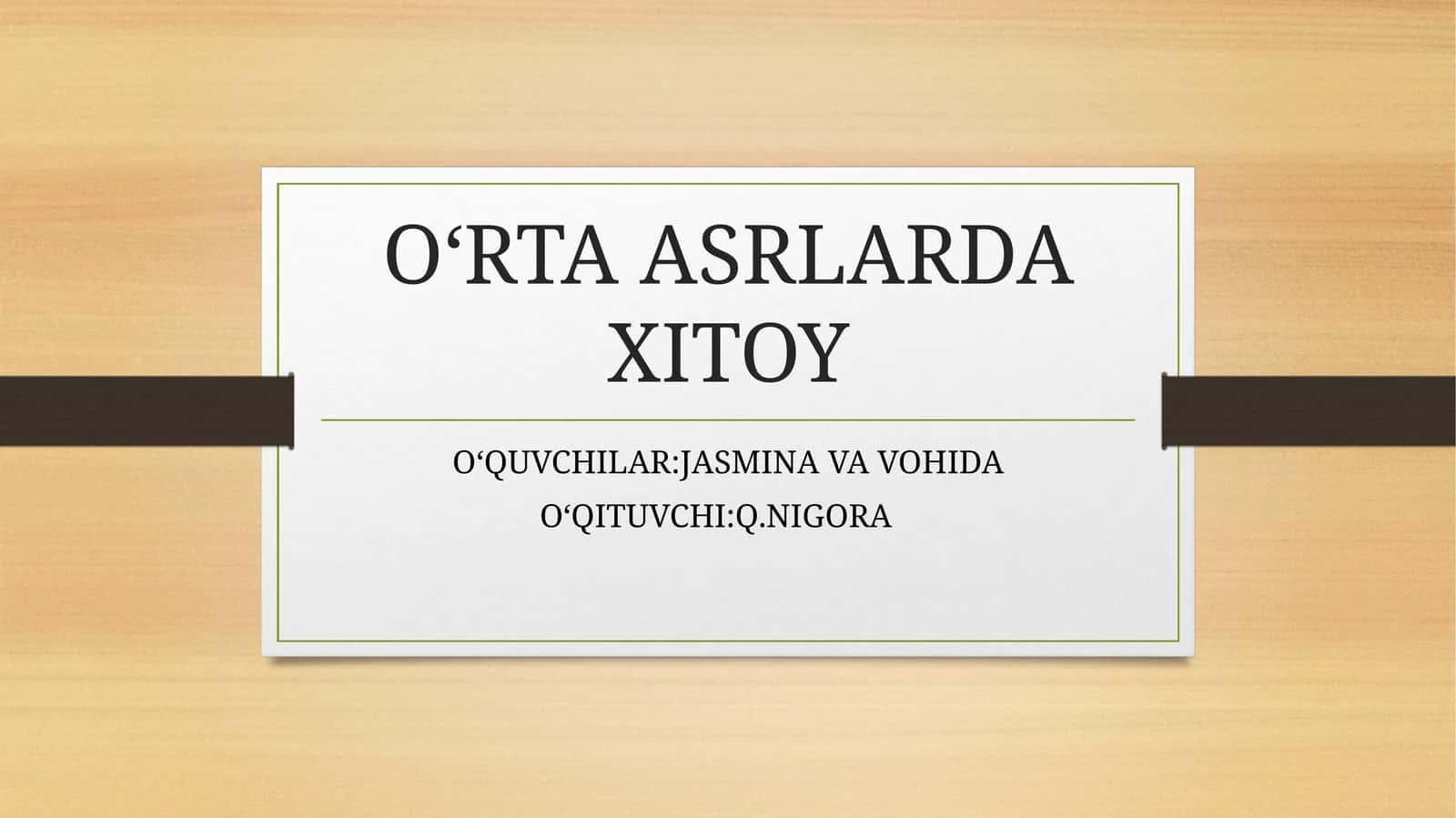 Xitoy