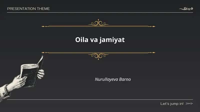 Oil va jamiyat