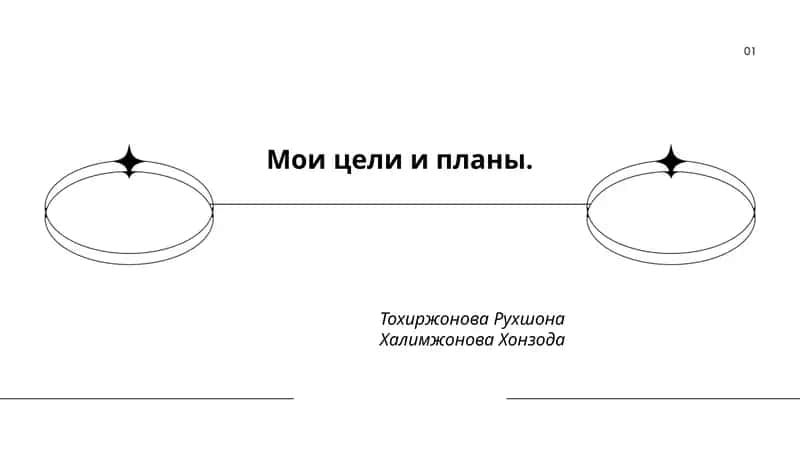 Мои цели и планы
