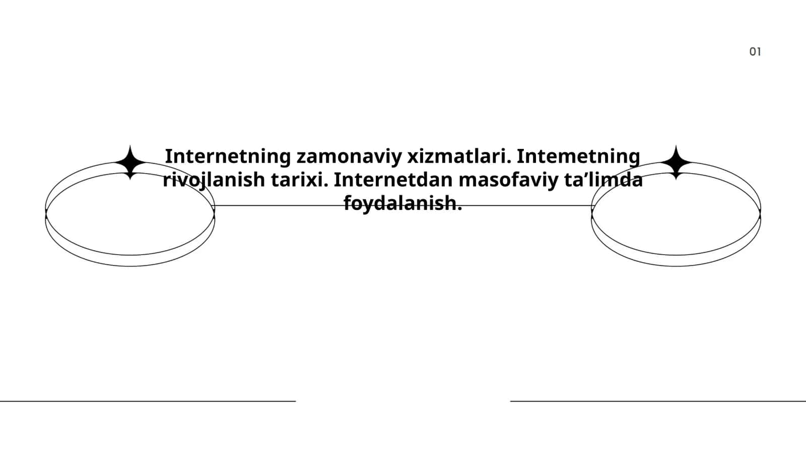 Internetning zamonaviy xizmatlari