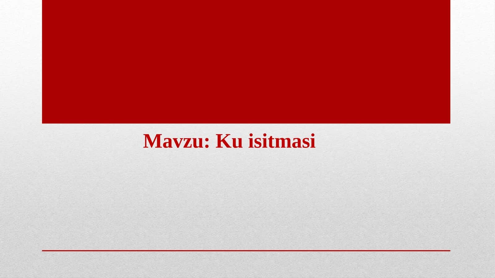 Kuisitmasi