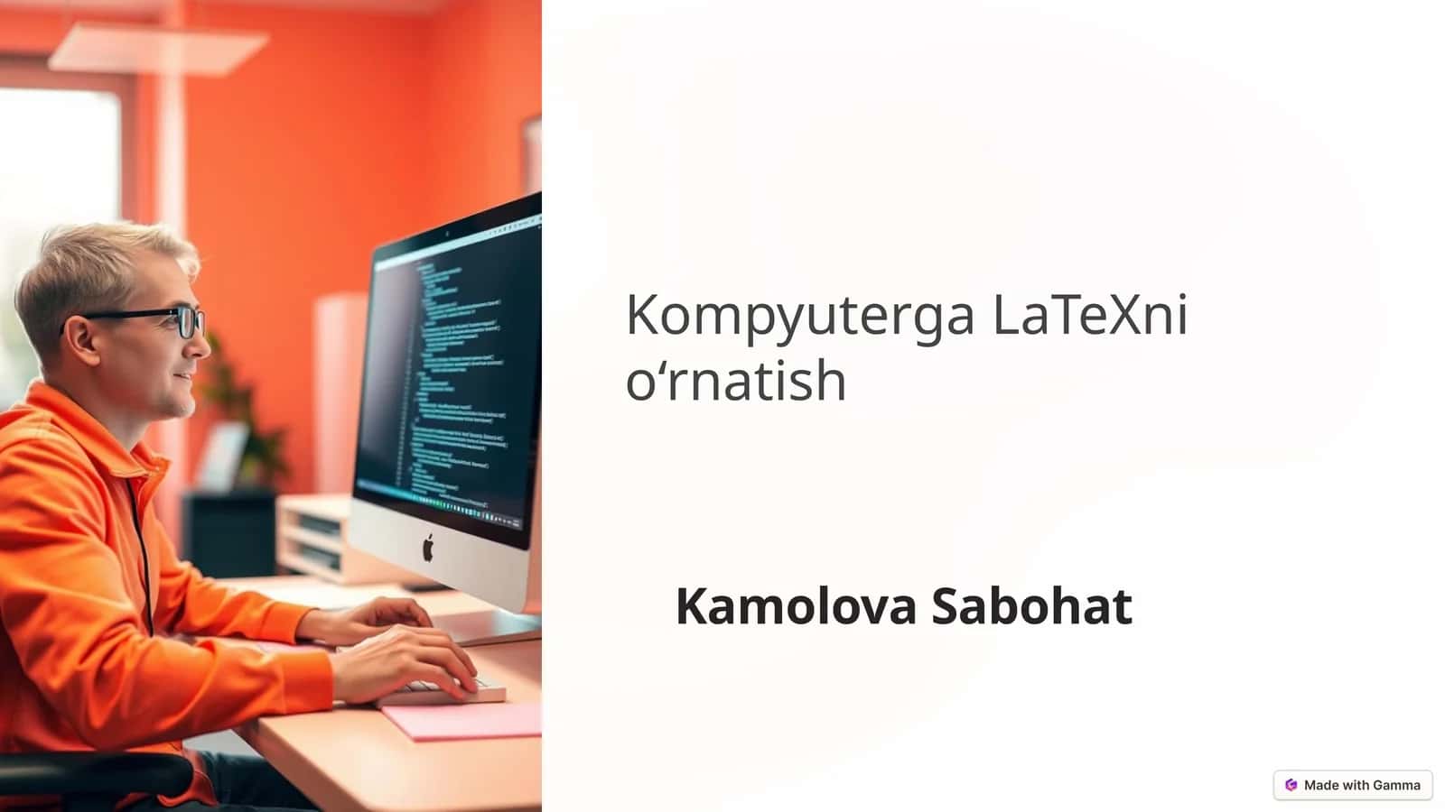 LaTeXning Asosiy Maqsadi va Imkoniyatlari