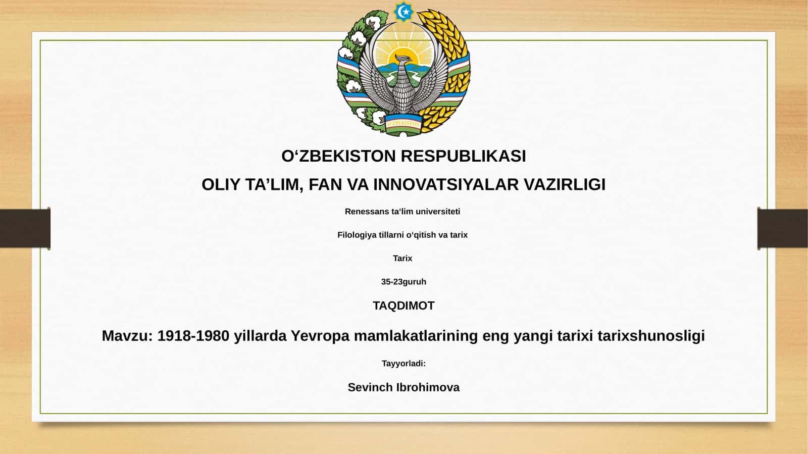 1918-1980 yillarda Yevropa mamlakatlarining eng yangi tarixi tarixshunosligi