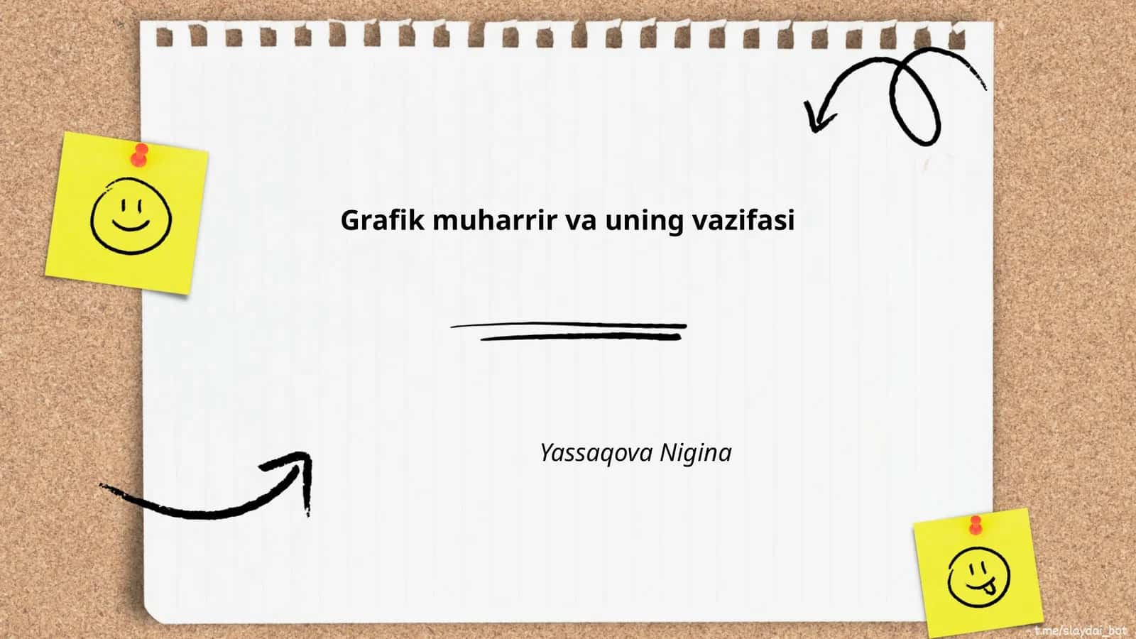 Grafik muharrir va uning vazifasi
